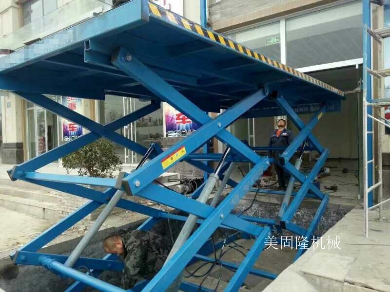 锡林郭勒双跨式固定升降机厂家
